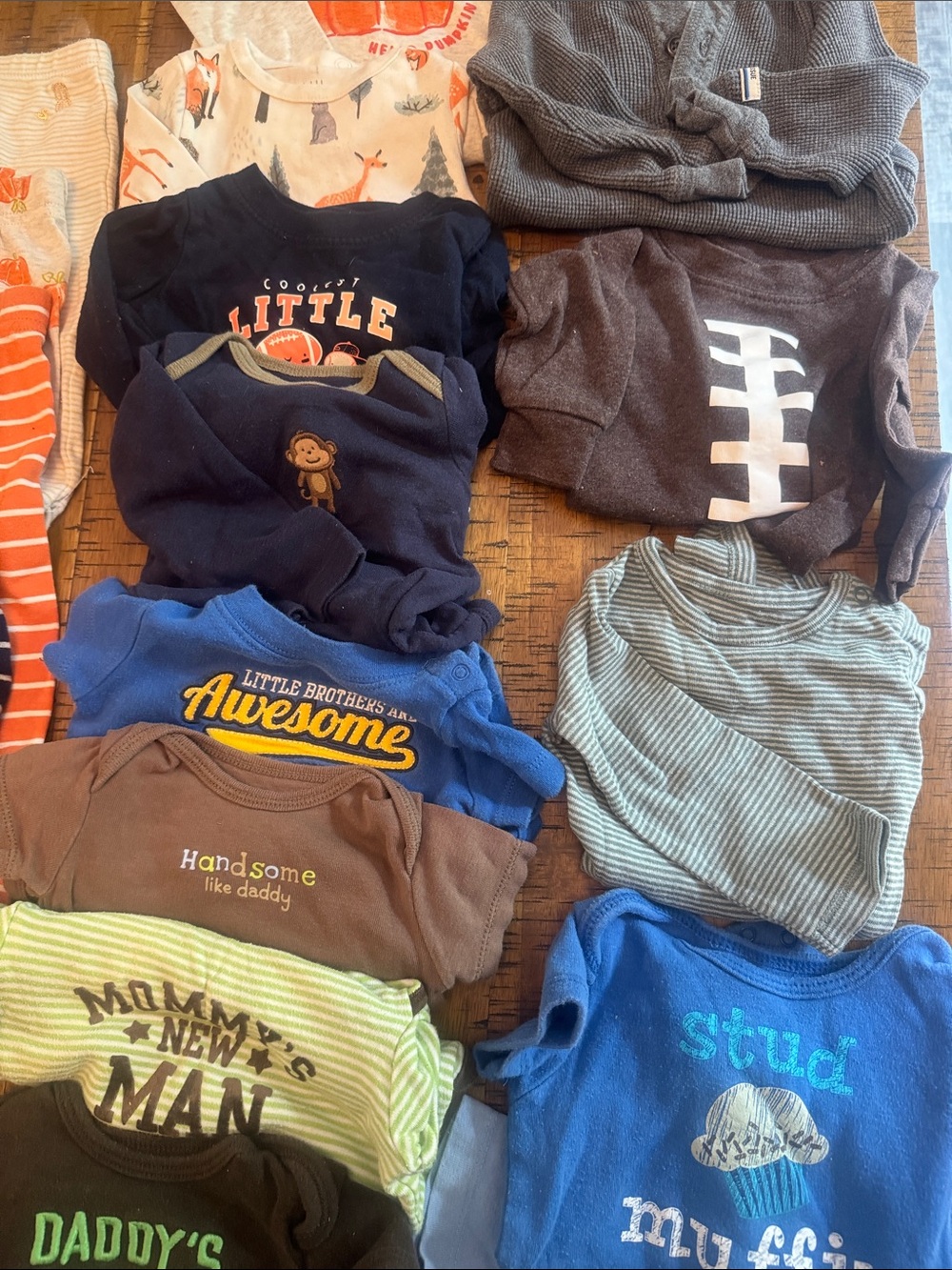 25 pieces Assorted Bottoms onesies one pieces pants short long sleeve - Picture 3 of 9
